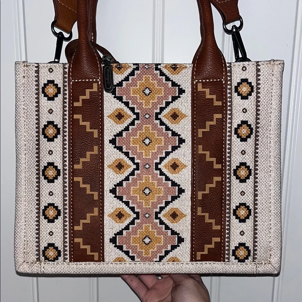 Wrangler Brown and Cream Women's Bag - Picture 3 of 4